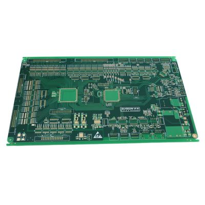 Hochfrequente Schnelldrehprototyp Pcb-Board Rückbohrpotenzial 0,15 mm